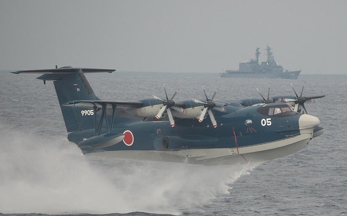 Thủy phi cơ US-2 do Nhật Bản sản xuất.